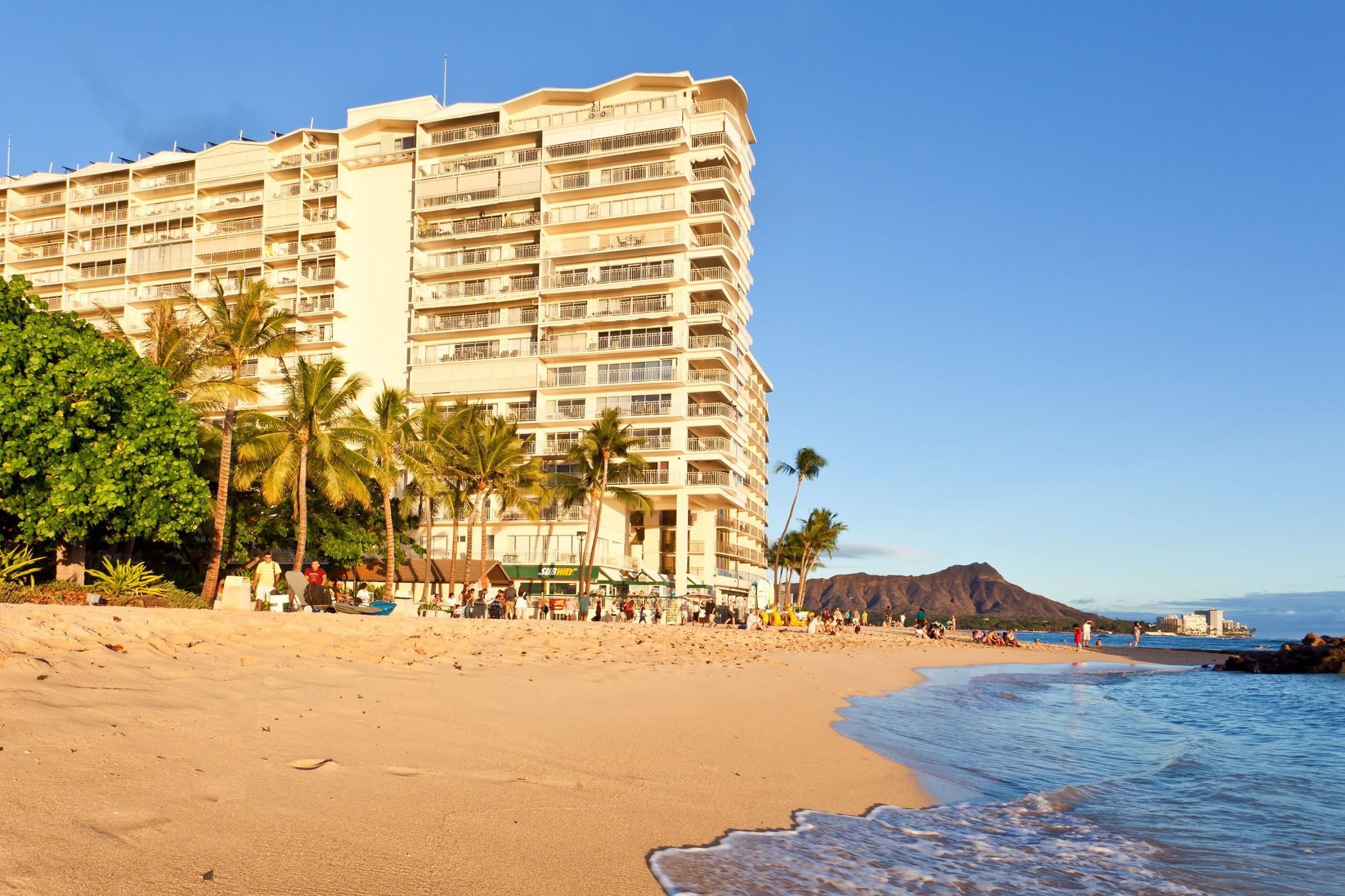 Castle Waikiki Shore Honolulu Luaran gambar