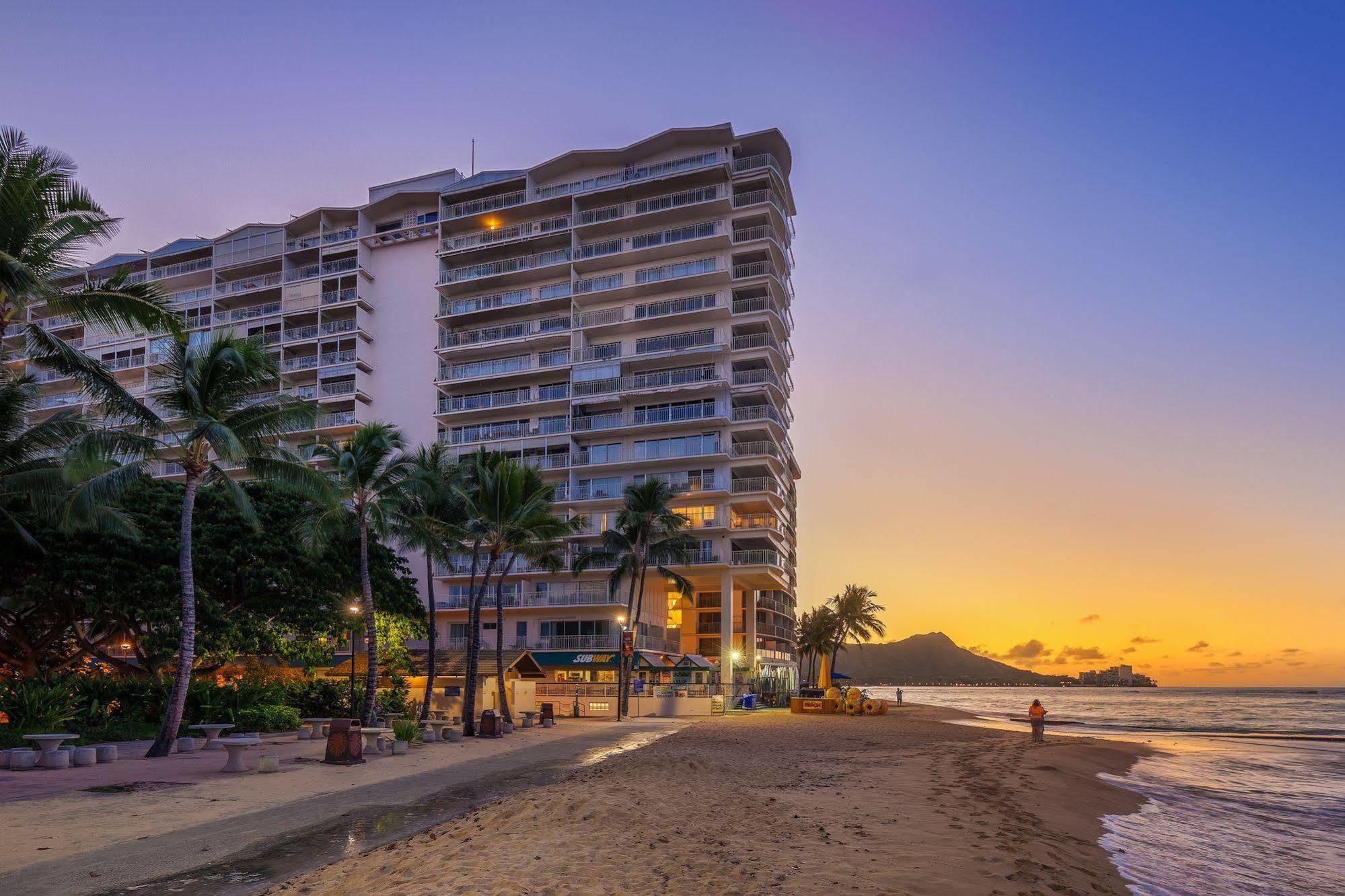 Castle Waikiki Shore Honolulu Luaran gambar